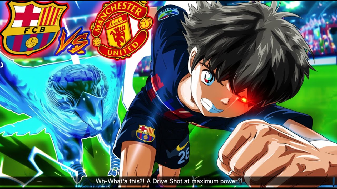 Barcelona vs Manchester United – Ultimate Captain Tsubasa: Rise of New Champions Battle