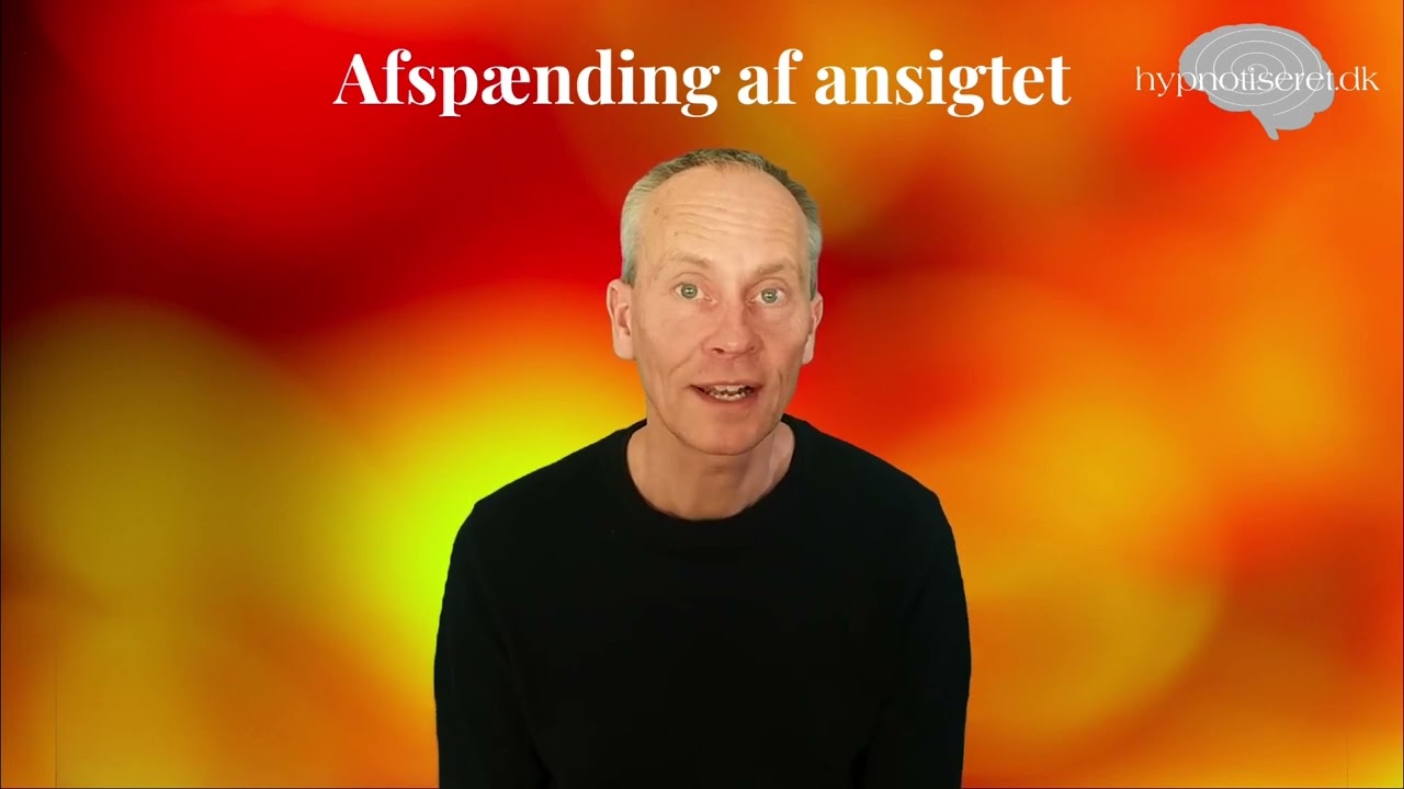 Afspænding af ansigtet med hypnose. Kim Oechsle guider selvhypnose til at afspænde ansigtet