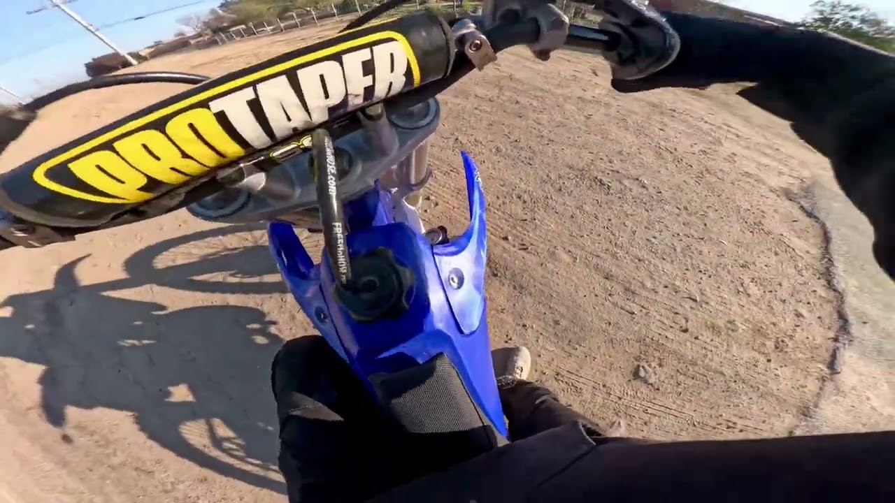 YZ 250 after work Rip 🔥