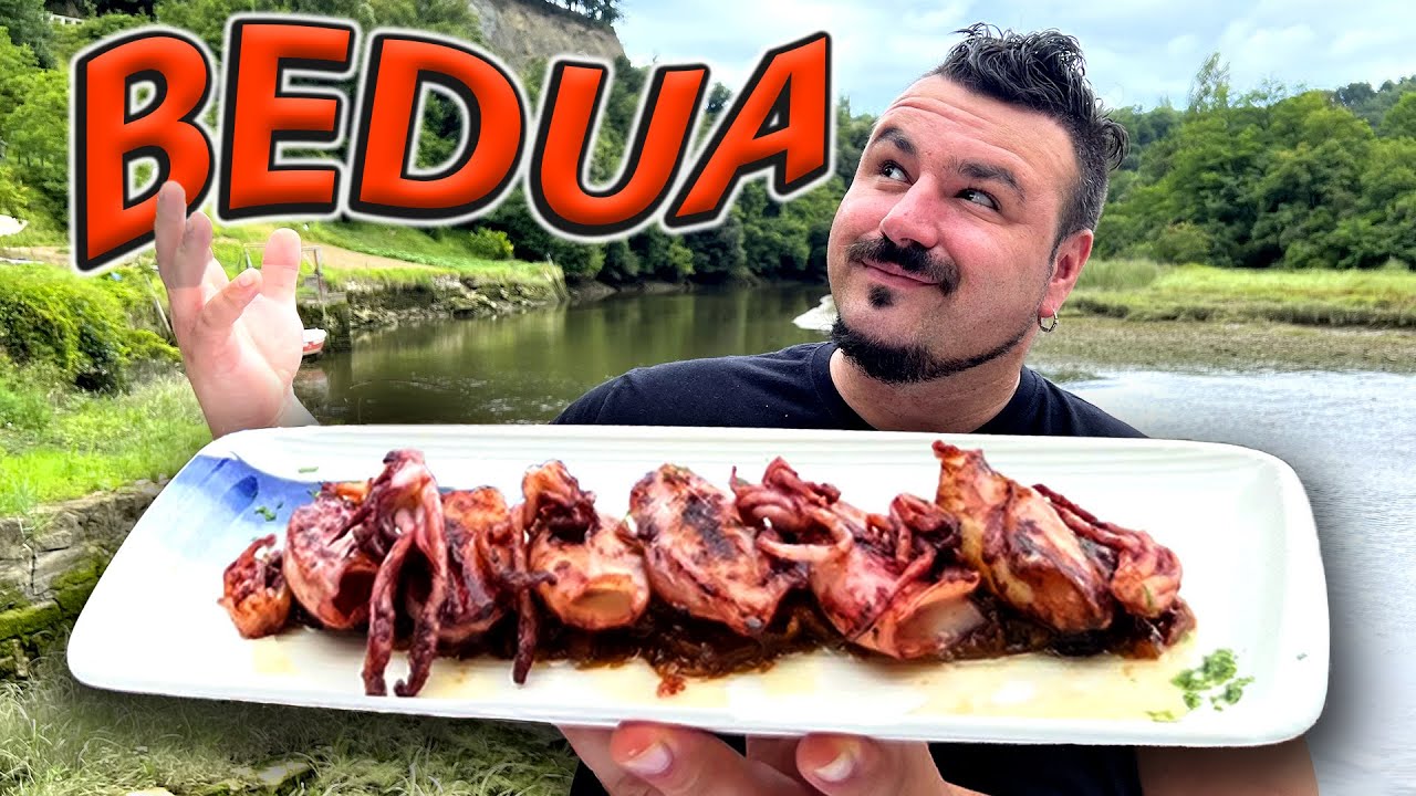 Probando el RESTAURANTE mas MAGICO y ESCONDIDO del Pais Vasco | BEDUA 🔥