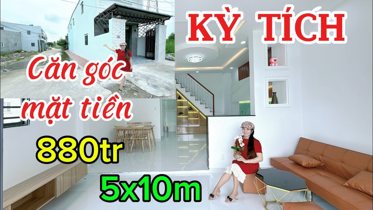 ❤️CỨ NGỠ TRONG MƠ! Sự thật tuyệt vời 5x10m Căn Góc Mặt Tiền 880tr 💥Kim Thủy tặng Sofa, Bàn ăn