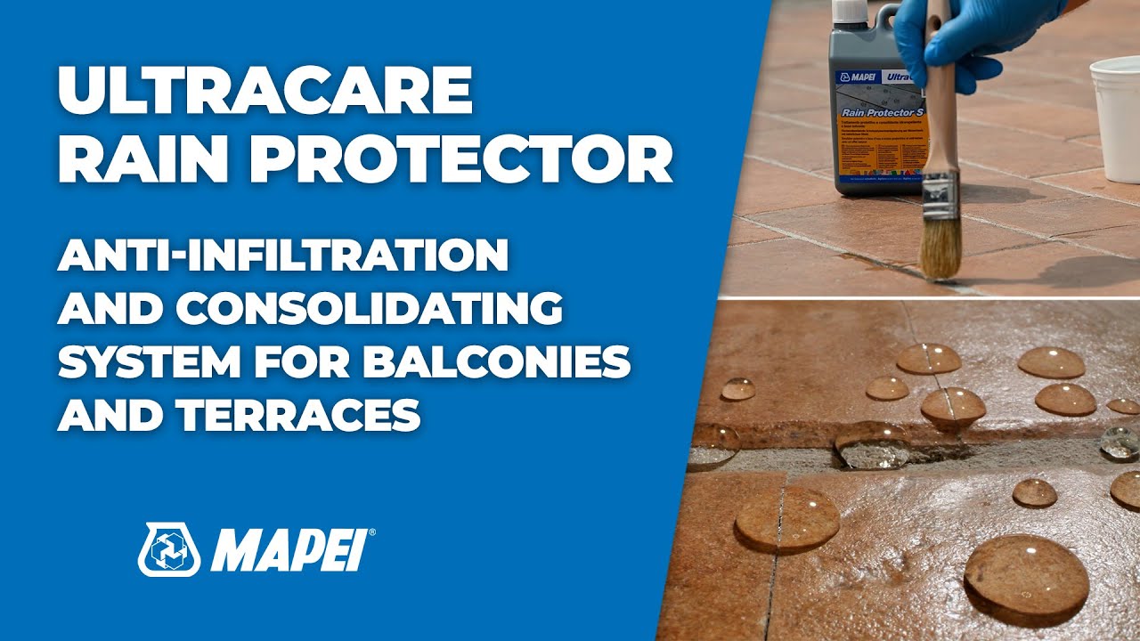 Consolidate tiles and prevent infiltrations | Balconies and terraces | Tutorial