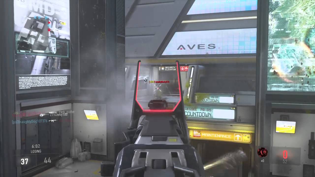 Call of Duty PS4 AW Hbar3 Bear Fist Gameplay on Ascend