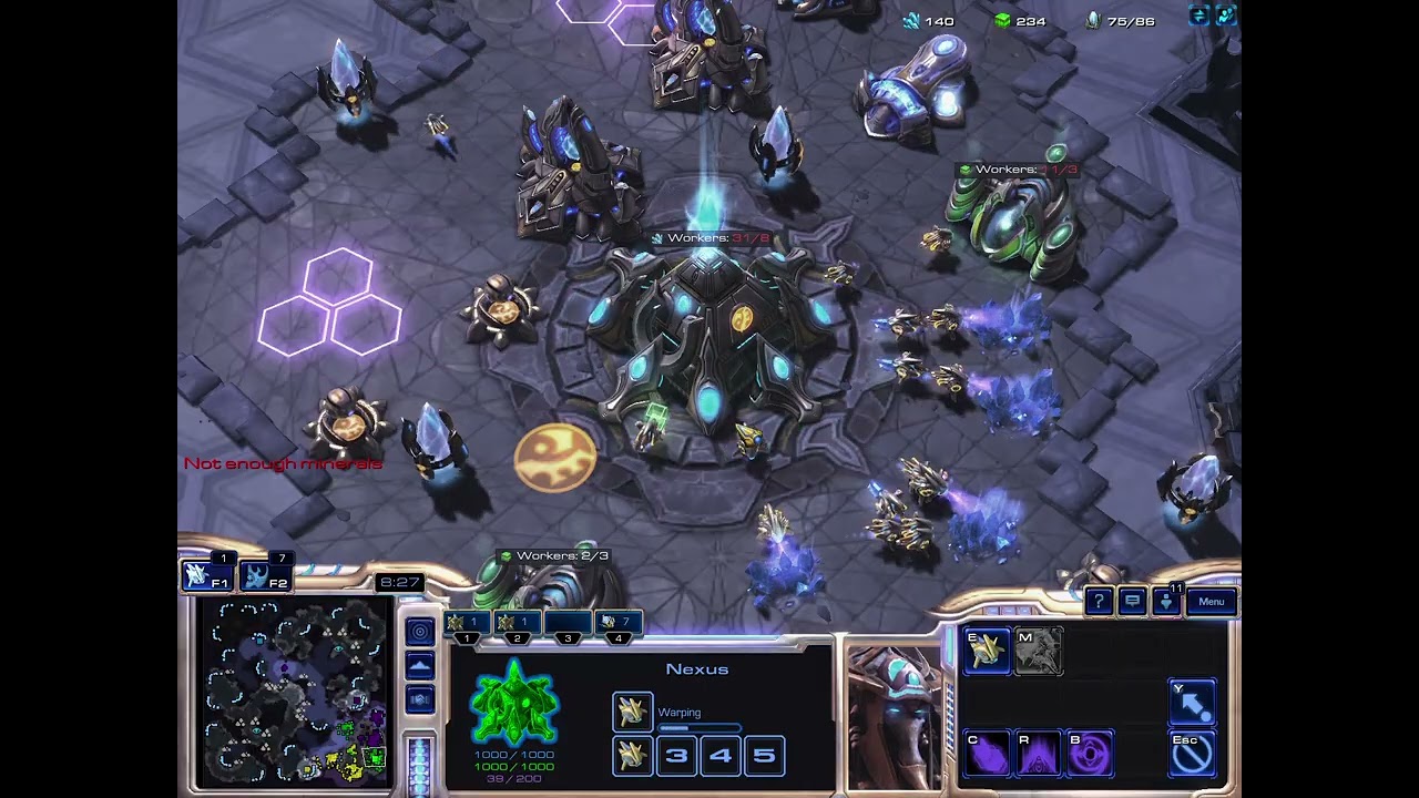StarCraft II Stalker Protoss 3P vs 3p online