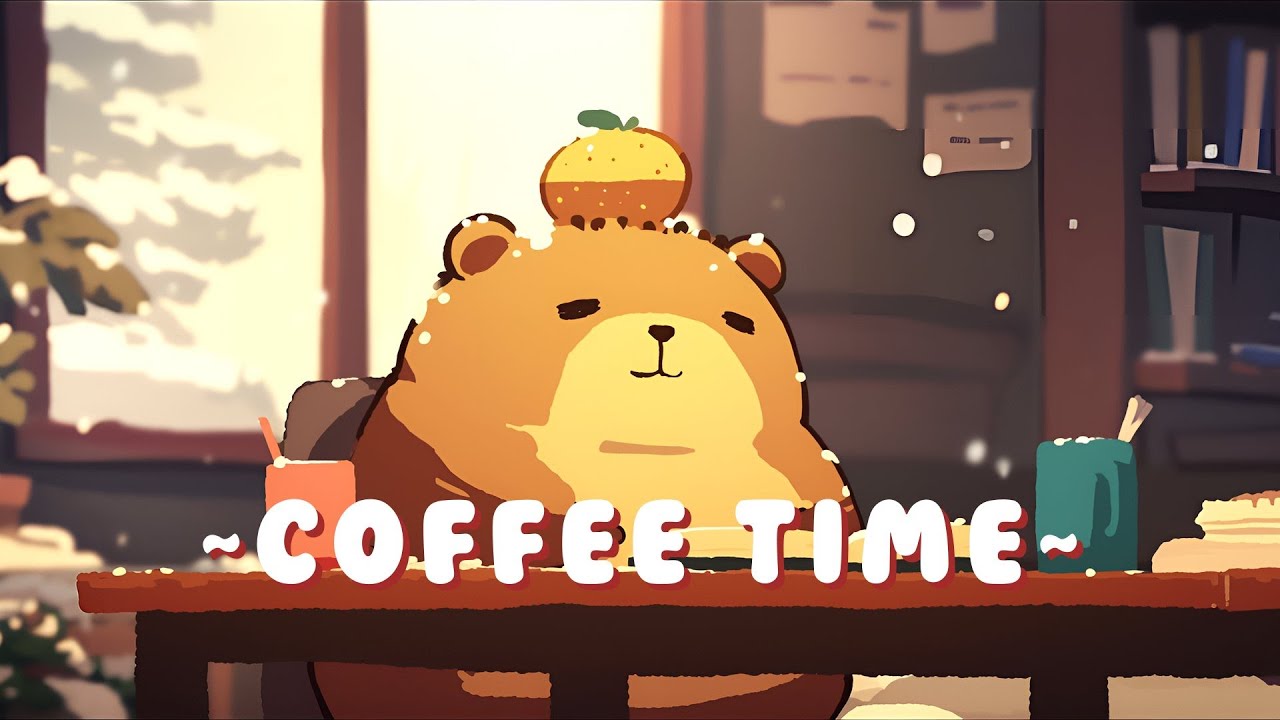 [1 Hour] Capybara Lofi Radio - Cozy Beats for Relaxation ~ Cozy Atmosphere ~ 🦫 🎵 🌙 | Sleep Aid