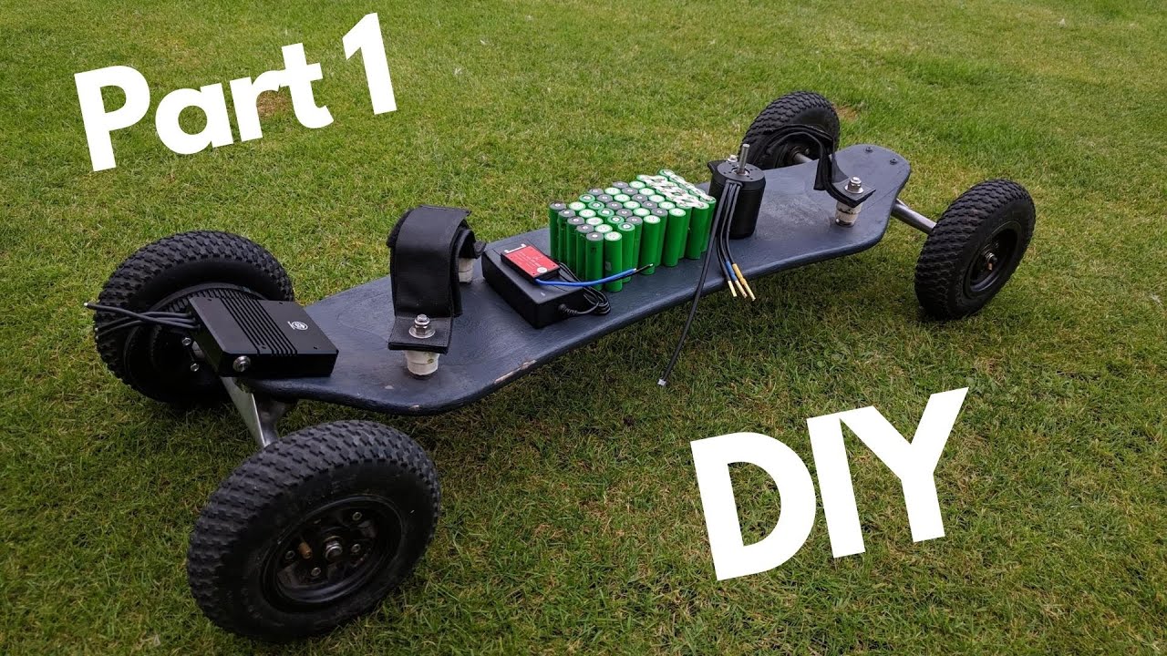 Building Electric Mountainboard-Introduction and Battery Pack