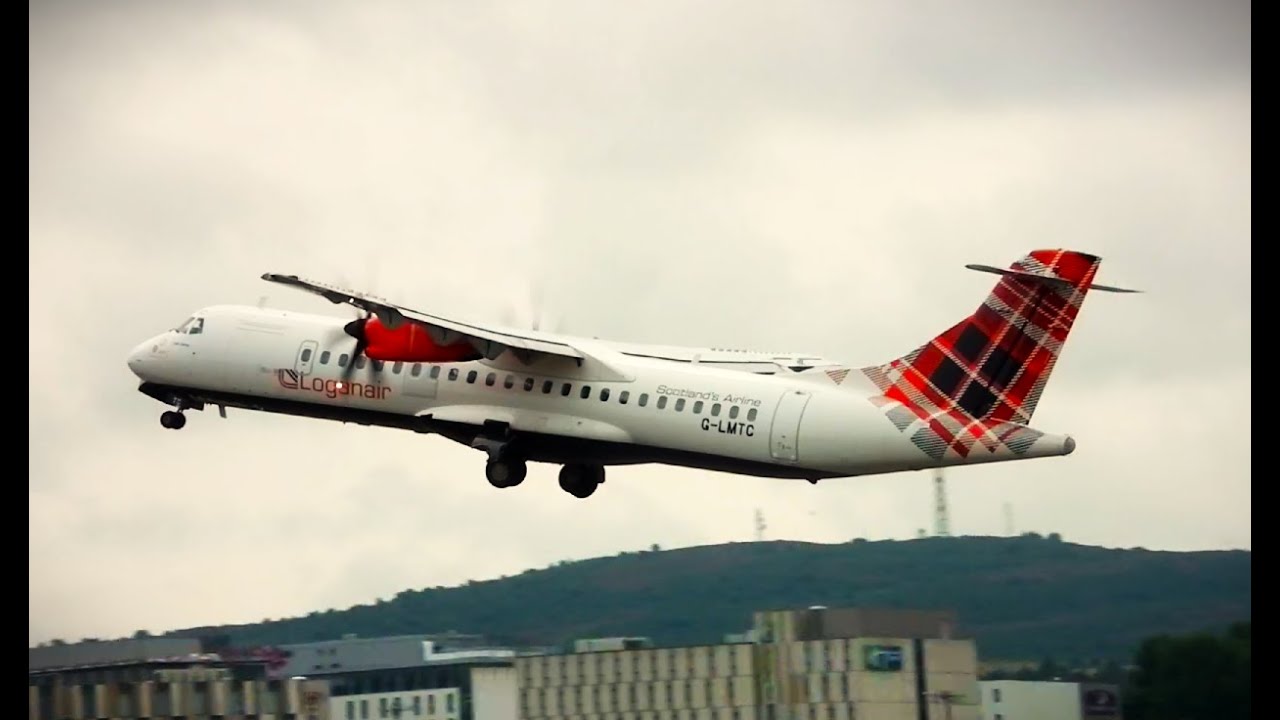 Aberdeen Airport ABZ plane spotting 21/07/25