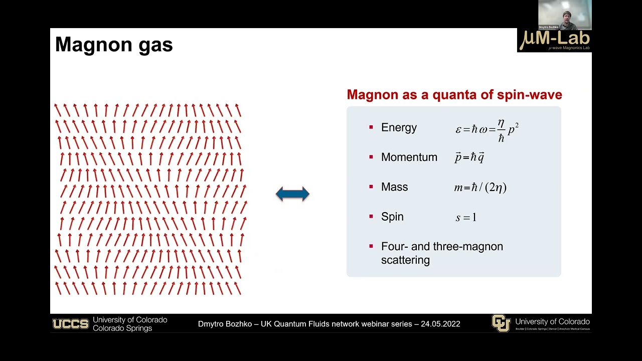 Magnon Bose-Einstein Condensation.