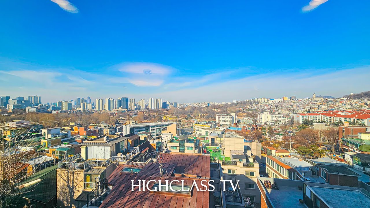 (월세 1억/600만) 이태원 고급빌라 남산뷰가 매력적인 마운틴뷰