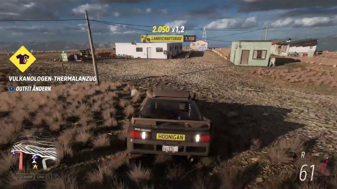 Forza Horizon 5 Xbox SX beim Vulkan