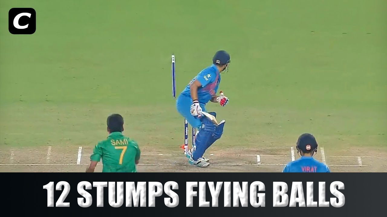 12 Stumps Flying Crazy Deliveries In Cricket