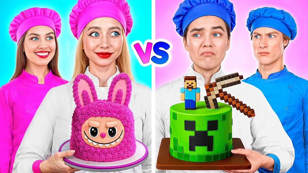 Кулинарный Челлендж: Мальчики VS Девочки | Забавные Кухонные Лайфхаки от Multi DO Smile