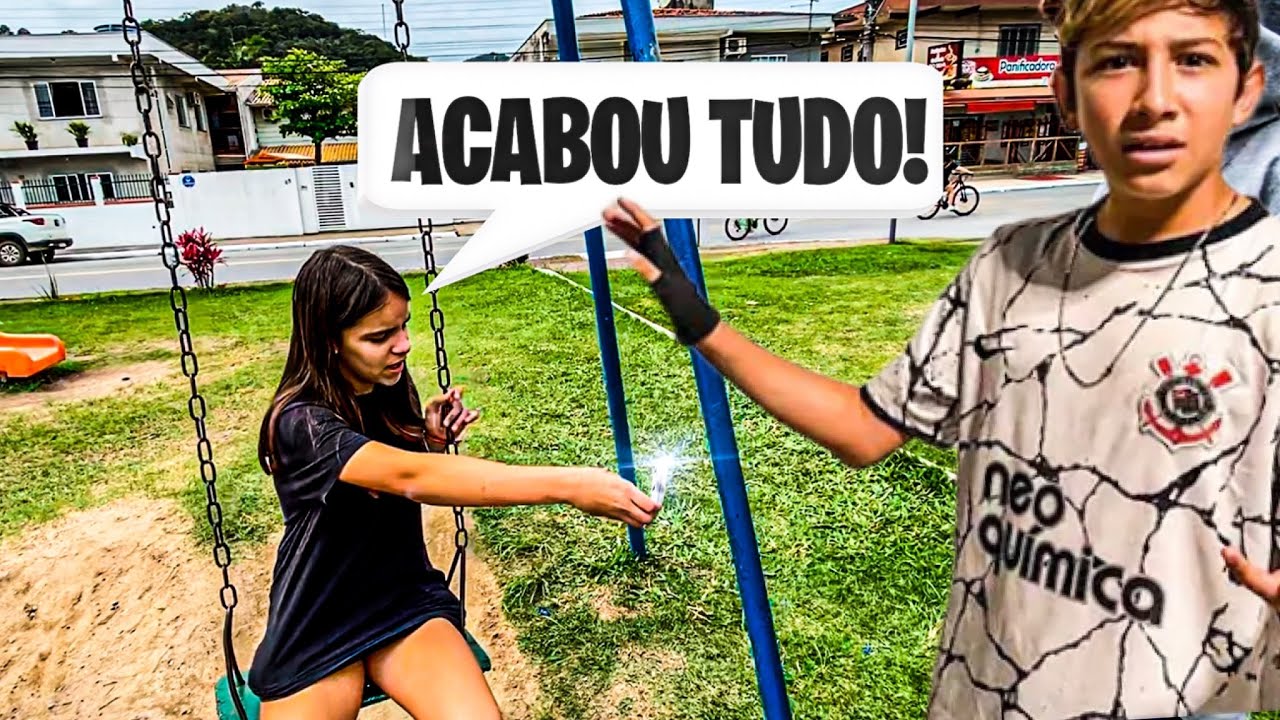 DEUS A SARA TERMINOU COMIGO 😭