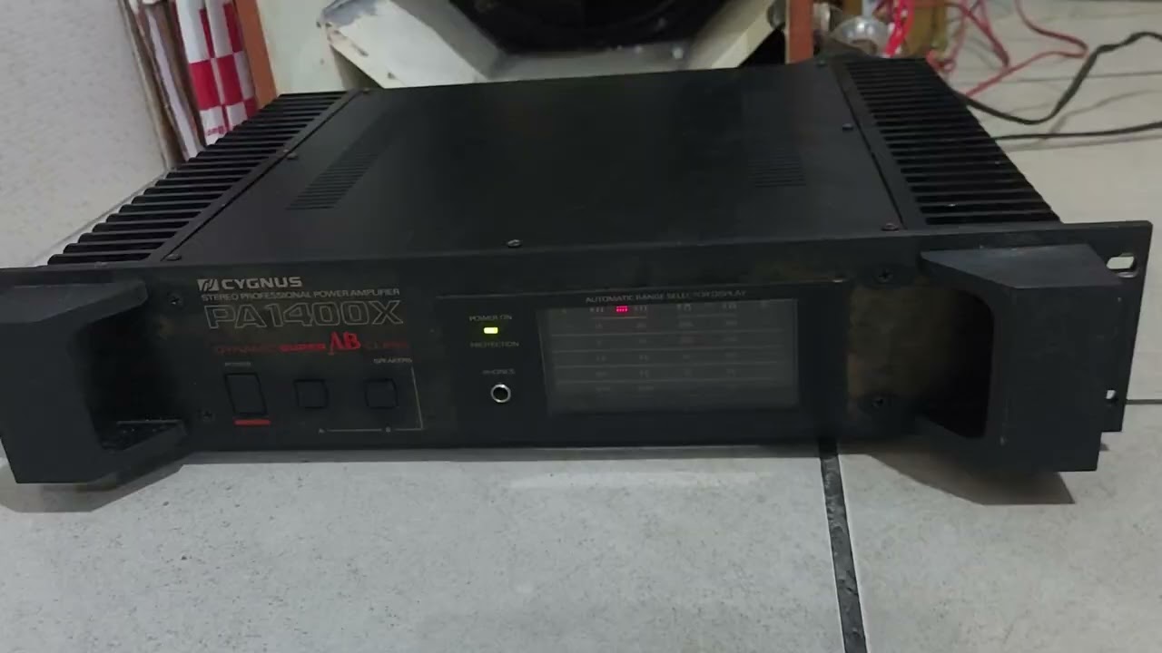 AMPLIFICADOR: CYGNUS PA1400X (DETALHES)