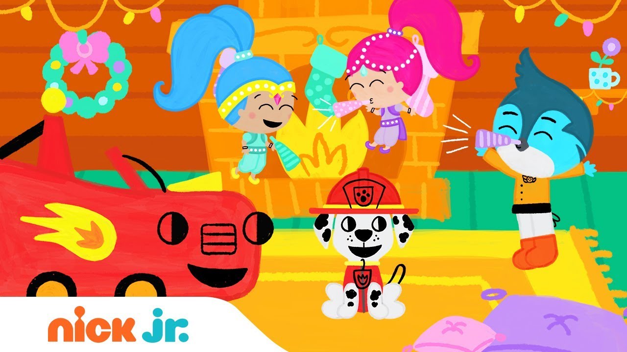 New Year&rsquo;s Eve Party Story w/ Shimmer and Shine, Blaze, PAW Patrol & Top Wing | Nick Jr.