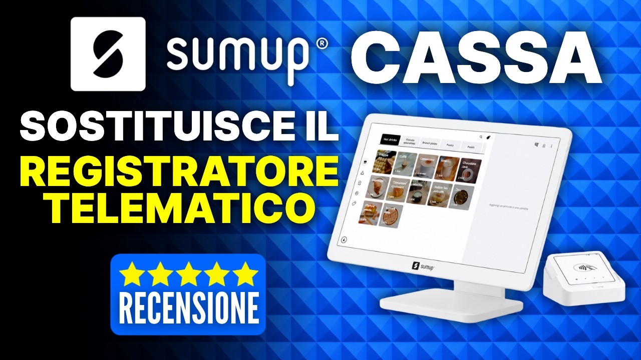 SumUp Cassa: PROVA COMPLETA e GUIDA all’uso [Recensione SumUp Cassa]