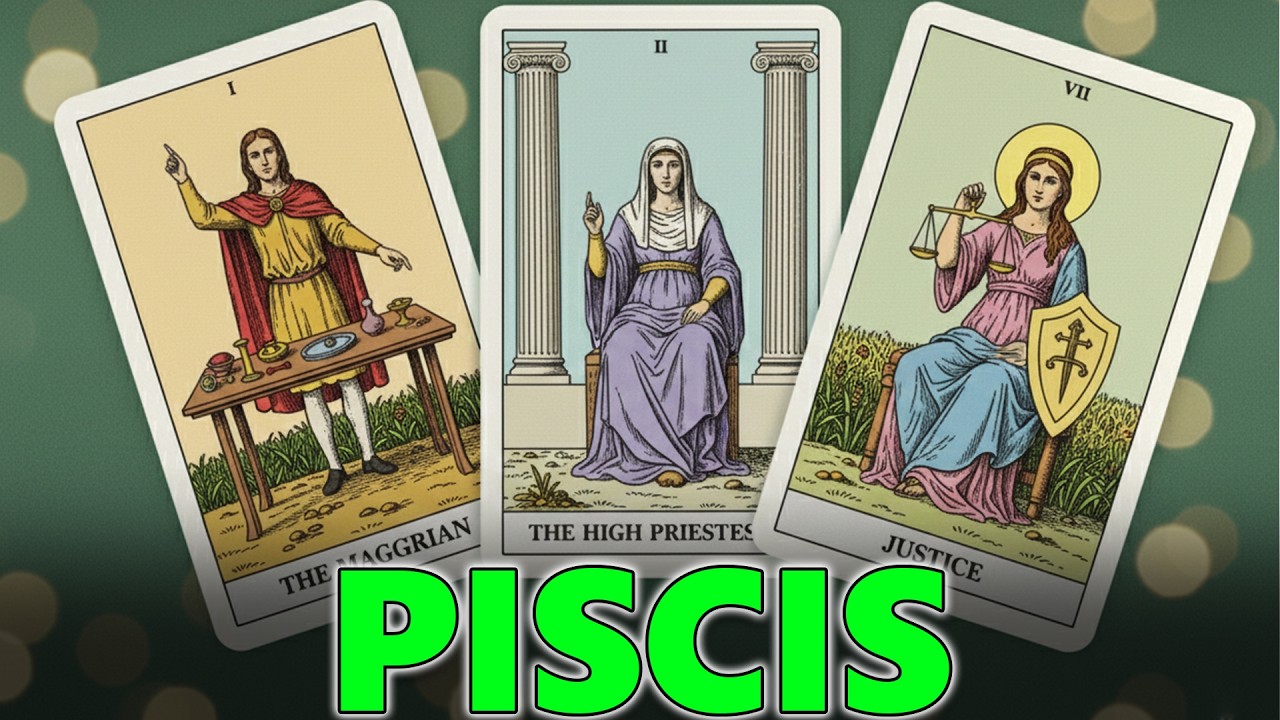 Piscis 🌙 El amor es real… pero la verdad que viene pondrá a prueba si es suficiente ⚡ Tarot Piscis