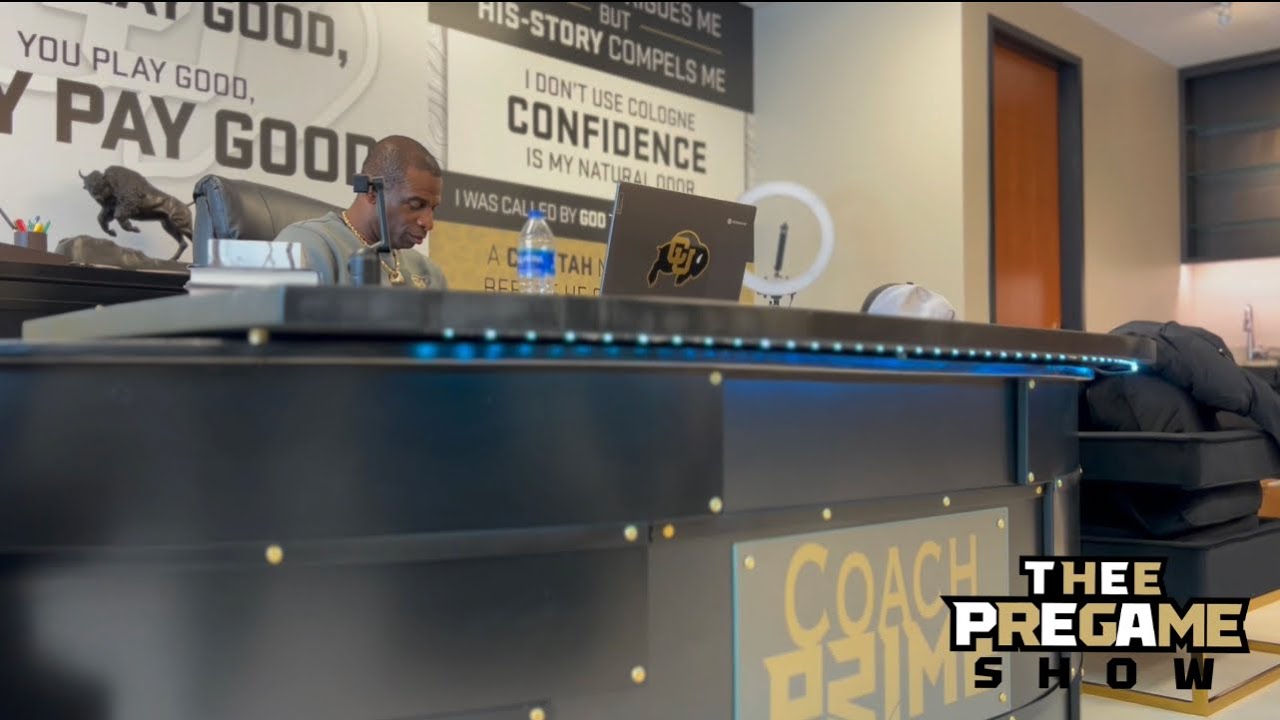 A Look Inside Coach Prime’s Office At CU - Before & After - Designed By Ty Stewart
