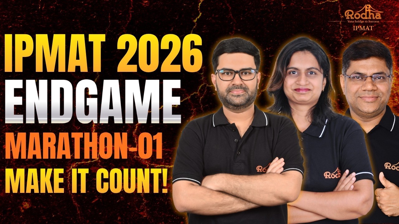 IPMAT Endgame Marathon 🔥 | IPMAT Indore, Rohtak, JIPMAT, IIM K BMS | 5 Hours | QA + VARC + LRDI
