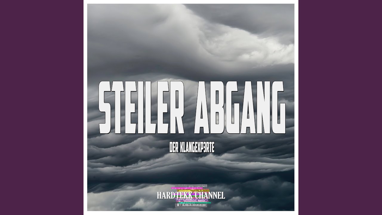 Steiler Abgang