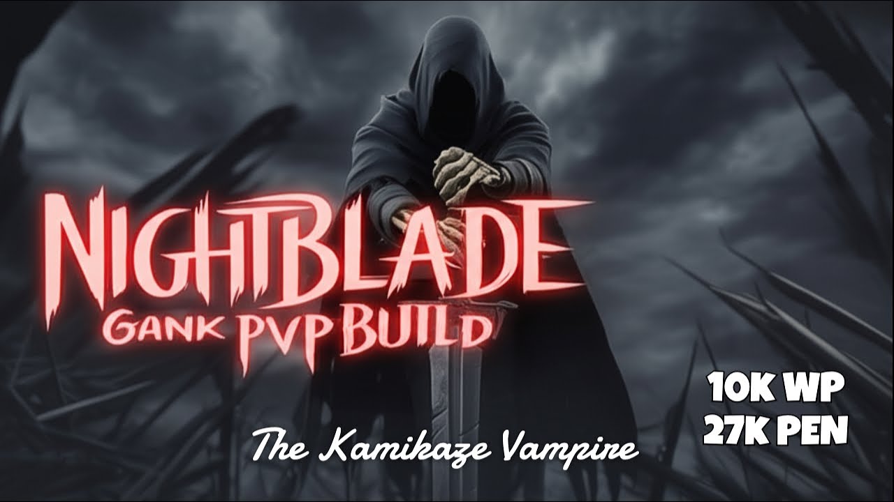 Сборка ESO PVP &mdash; NIGHTBLADE GANK 2025 | Vampire Machine 🧛&zwj;♂️⚡