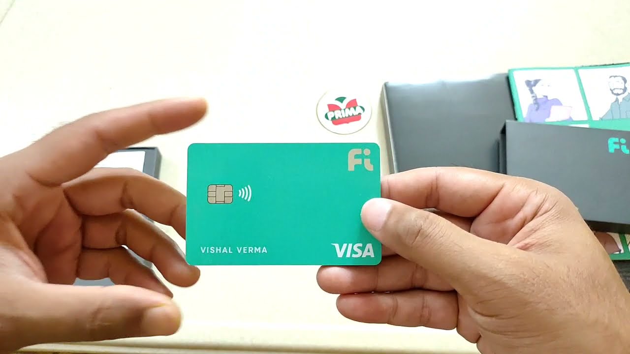 Fi Money Debit Card Unboxing | Fi Money Visa Debit Card | Lifetime Free Debit card | Fi Money Card
