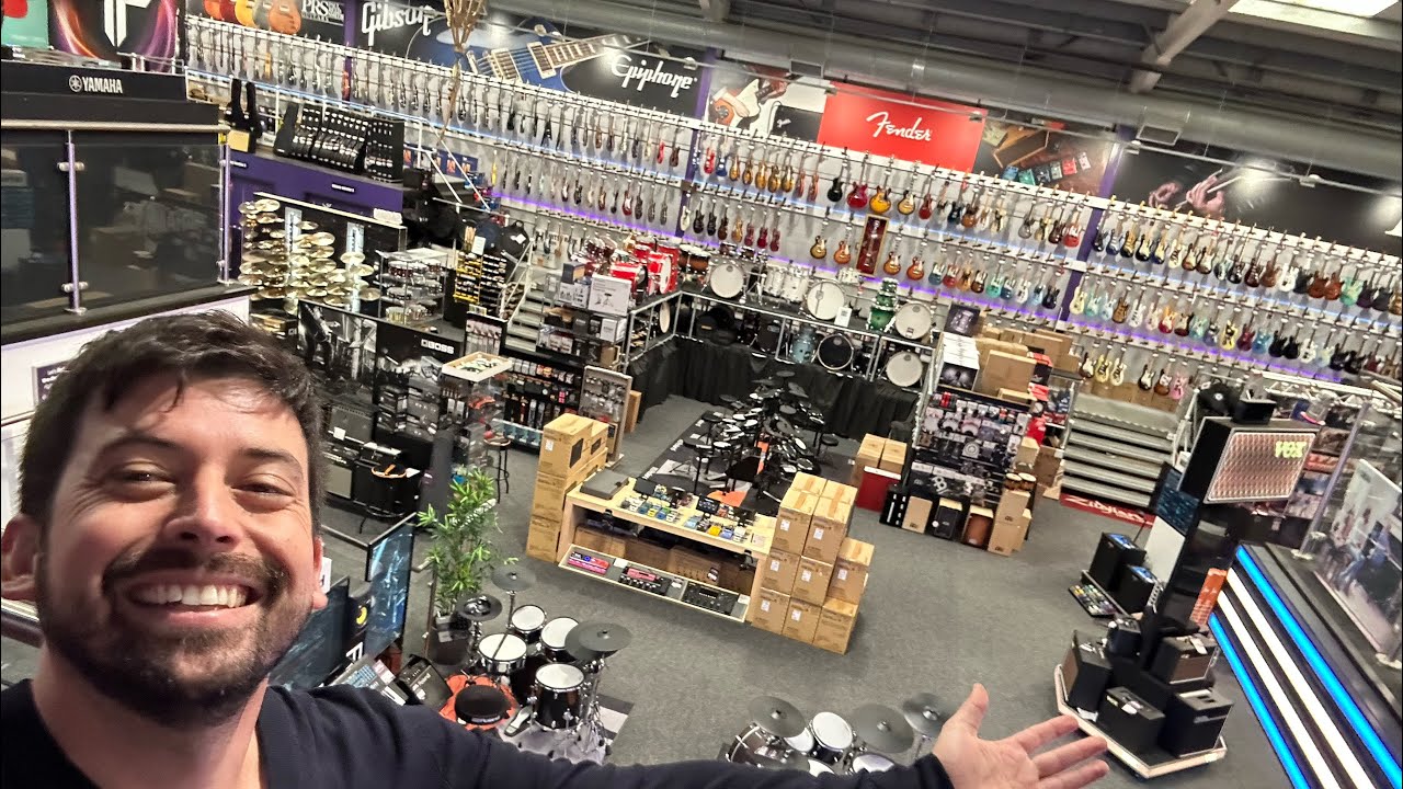 Comprando guitarras en Inglaterra...