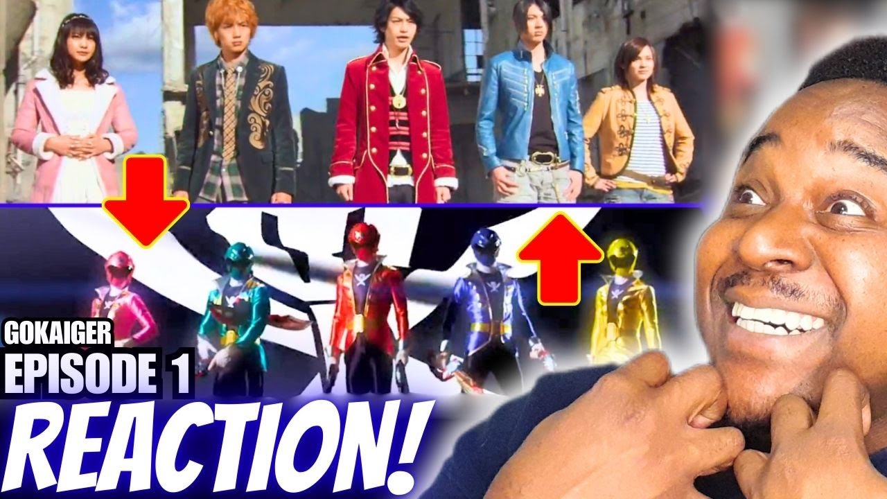 Reacting To Super Sentai  Gokaiger Episode 1 | Super Sentai Reaction