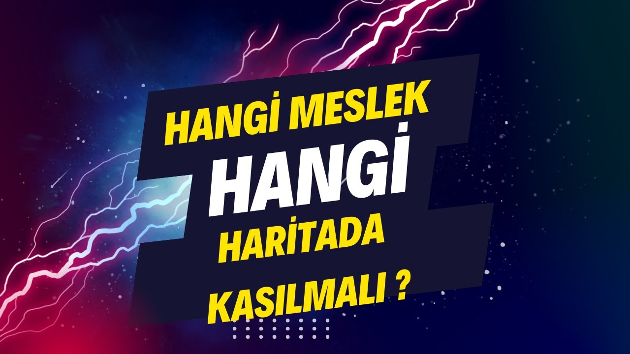 Hangi Meslek ( Toplayıcılık ) Hangi Haritada Kasılmalıdır ? / Rise Online