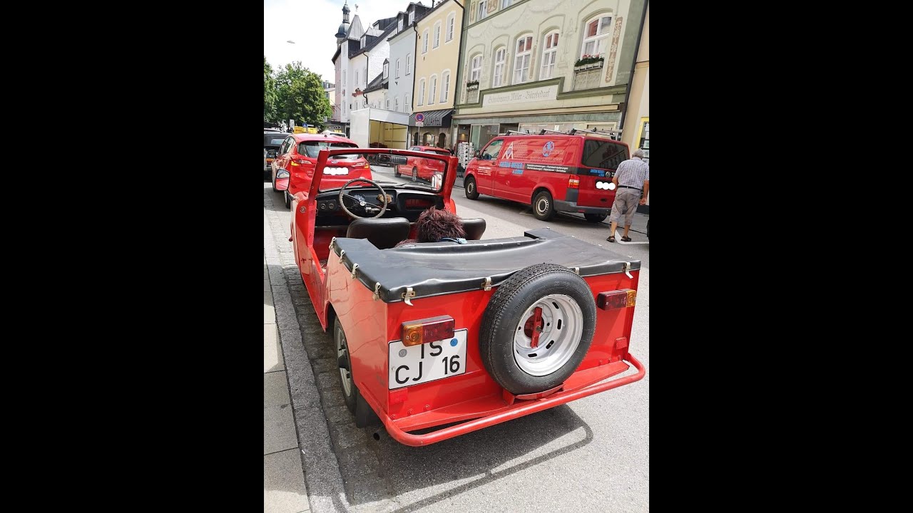 04. Trabant Tramp / Kübel - Am centrat capota și aripa