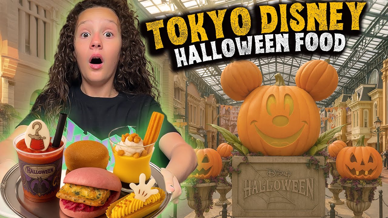🎃 What to Eat at Tokyo Disney for Halloween 2025 👻🍦