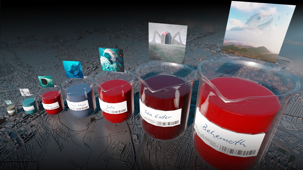 Monster Blood Volume Comparison | SEA EATER Vs BLOOP