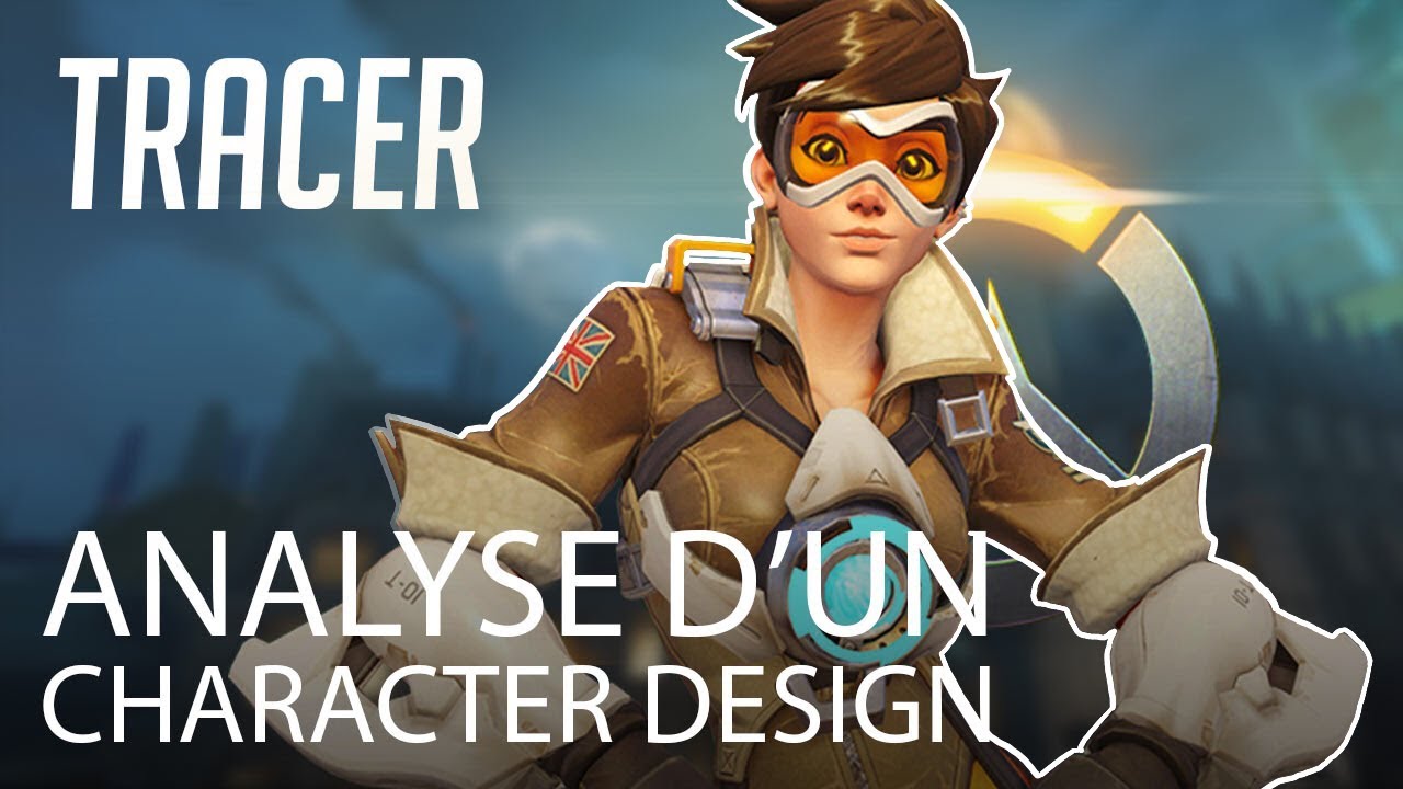 Analyse Character Design - Tracer d’Overwatch