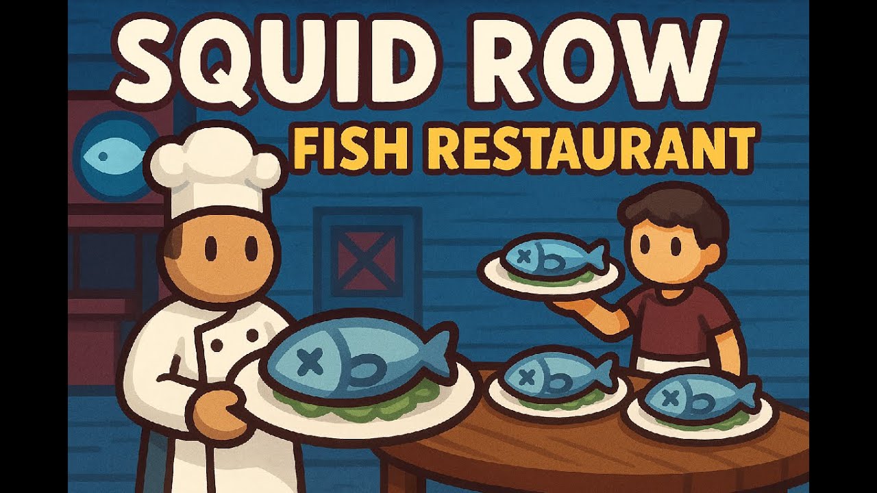 Squid Row! - Solo Play PlateUp! I Part 01 #fish #theontariogardener #plateup
