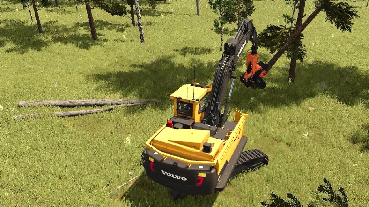 Building a Farm in A Forest | New Frontier #39 | FS 25 | Farming Simulator 25