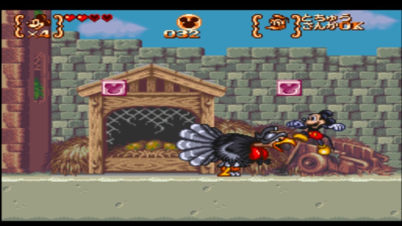 Mickey mouse And Donald ( Gameplay Jogo antigos famosos muito bom ) 