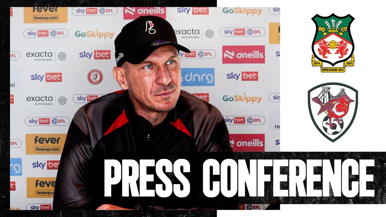 Gerhard Struber zapowiada mecz Wrexham | Konferencja prasowa przed meczem: Wrexham kontra Bristol...