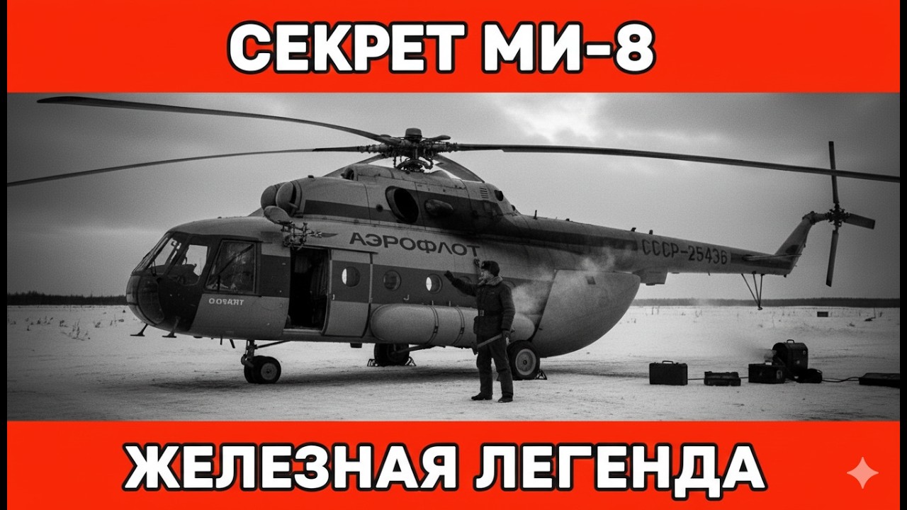 МИ-8: Чинится Топором — Летает в −50°C
