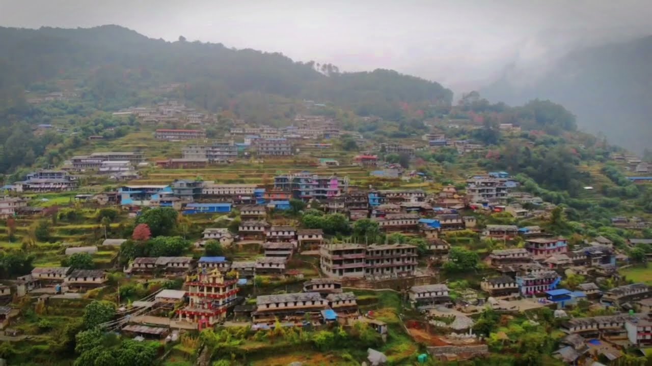 Ghandruk village😍 //drone short video//