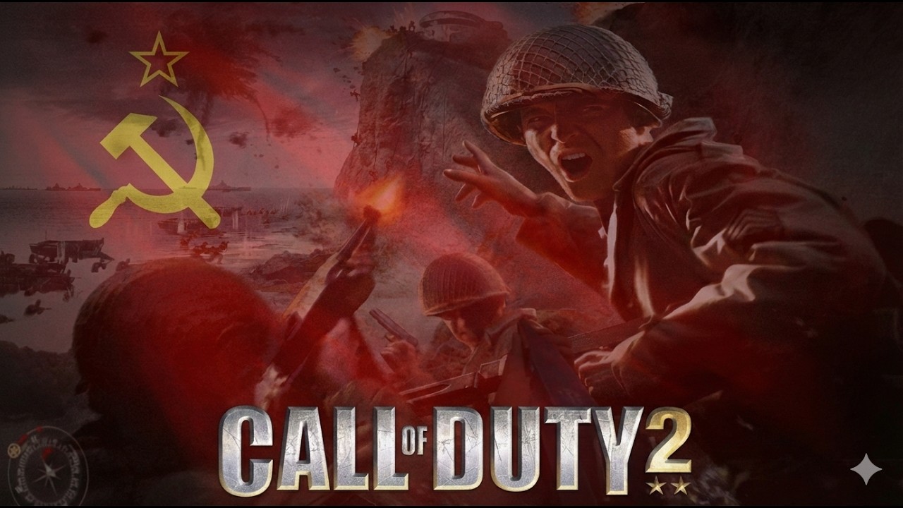CALL OF DUTY 2 :  Complete { Soviet Union } Mission with Nostalgia Hit Resolution
