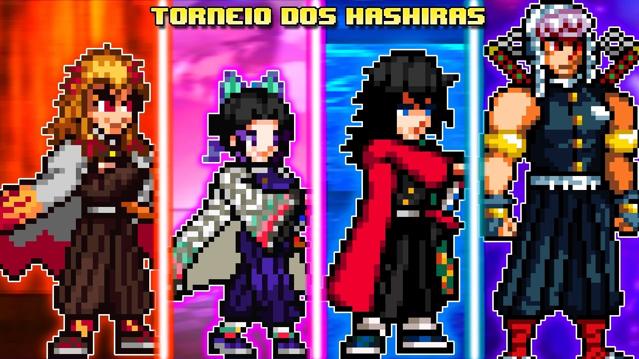 FIZ UM TORNEIO PARA DESCOBRIR QUAL O HASHIRA MAIS FORTE DO MUGEN!!! (QUEM VENCEU?)