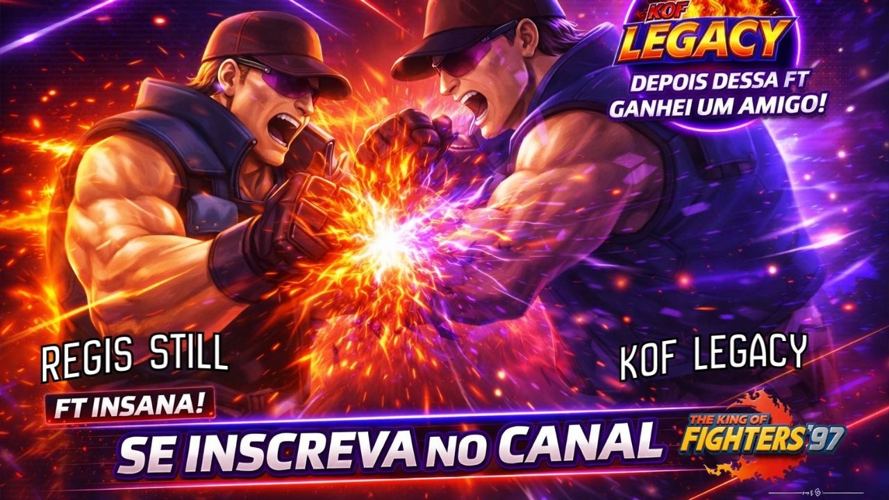 Clark Still Virou um Pesadelo! Batalha Tensa no KOF 97 Online