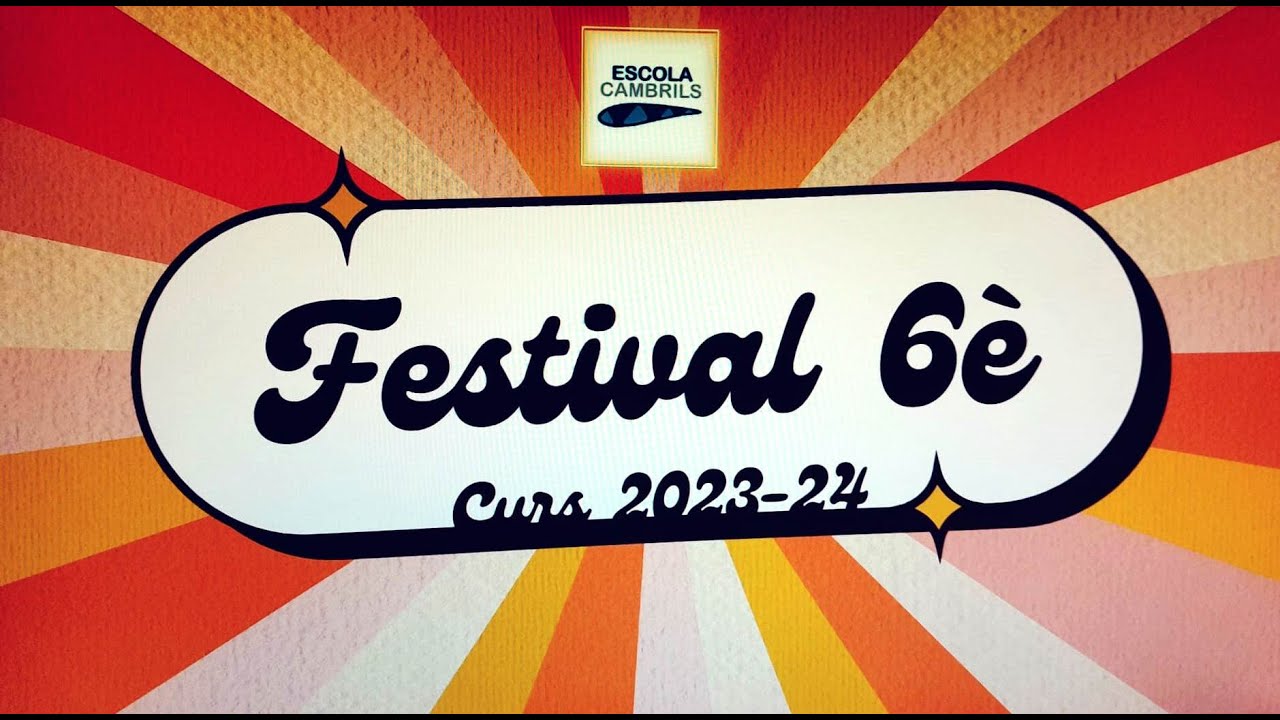 Musical 6è 2023-24: 