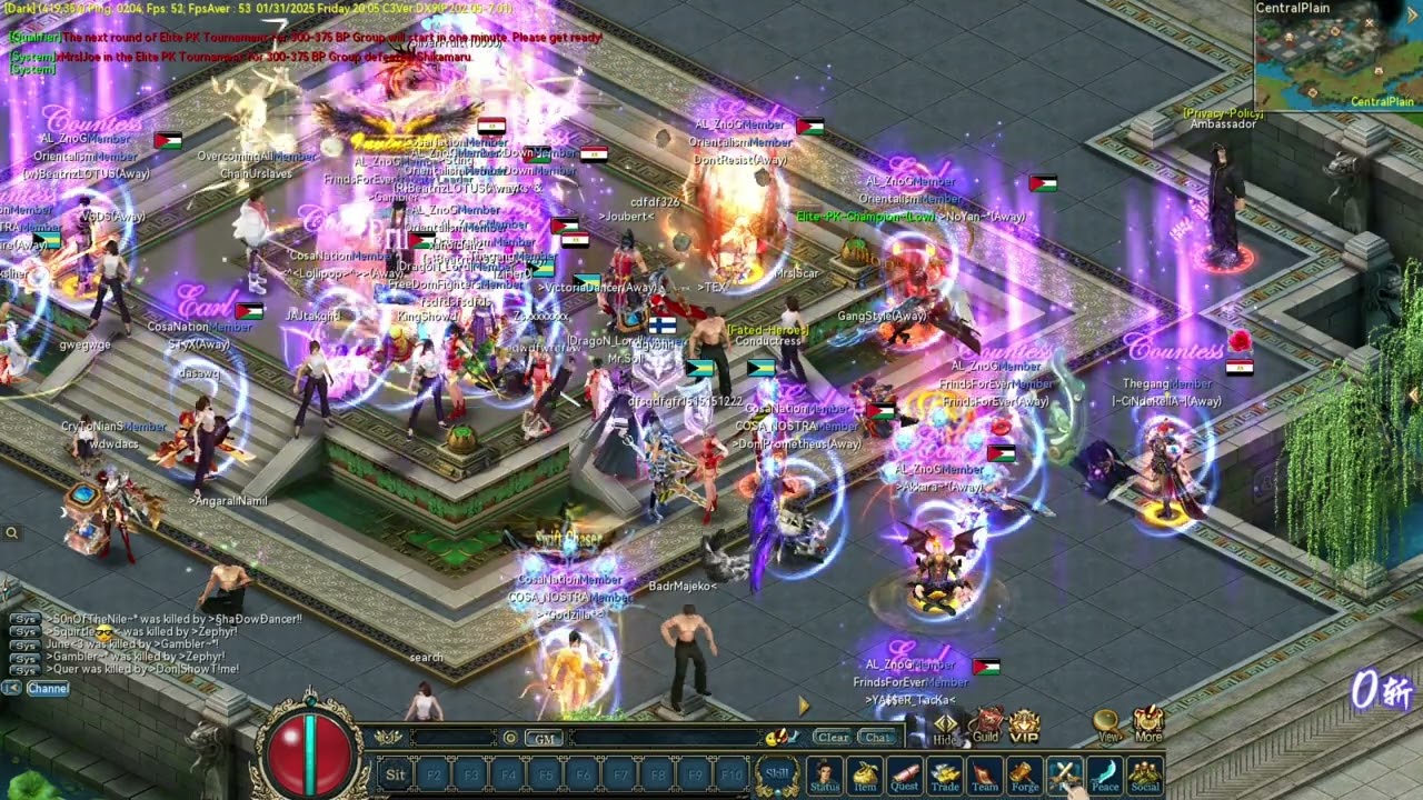CONQUER ONLINE ELITE PK SERVE DARK 01/31/2025