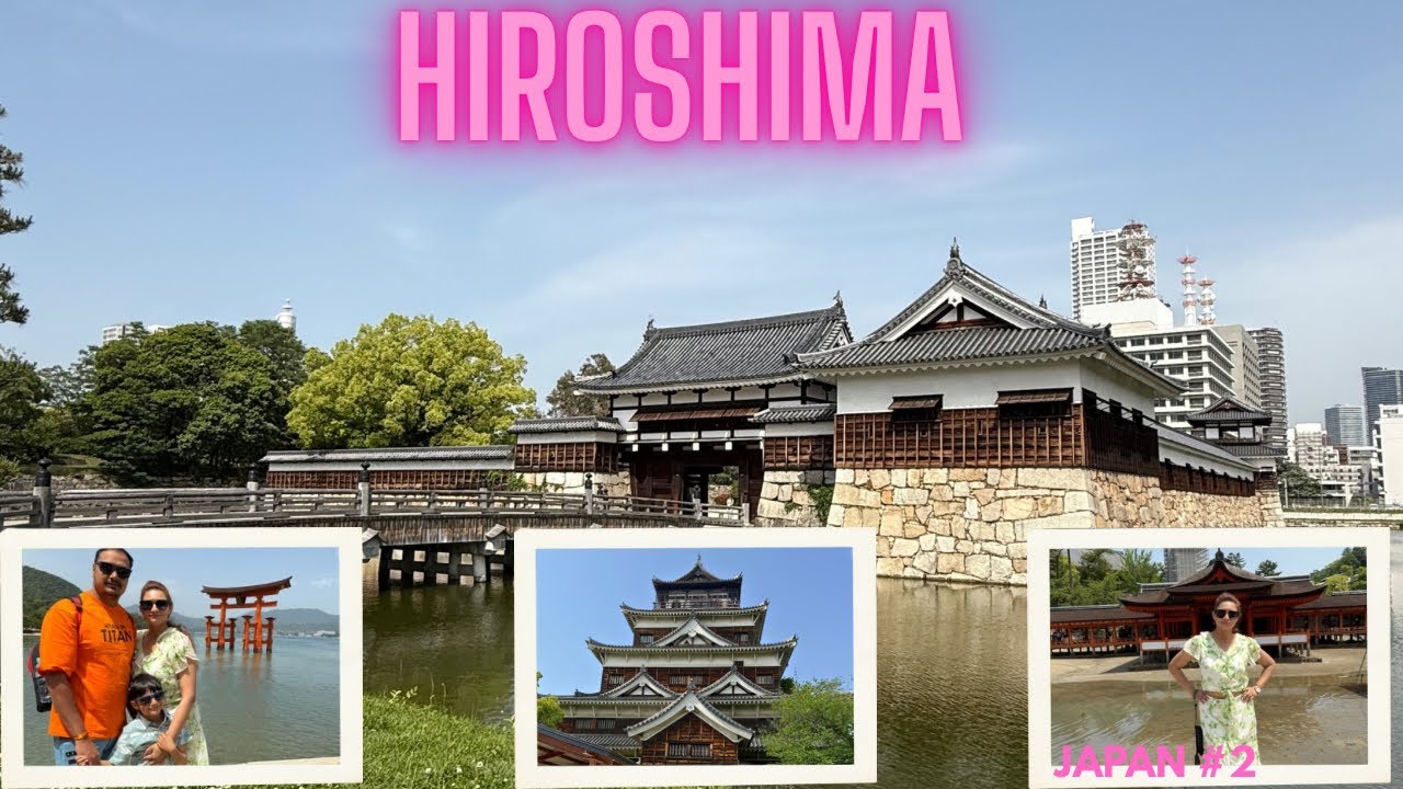 | DAY 2 IN JAPAN | HIROSHIMA | MIYAJIMA ISLAND🏝 | HIROSHIMA CASTLE | Hiroshima to Osaka by 🚄 | 🇯🇵🎋