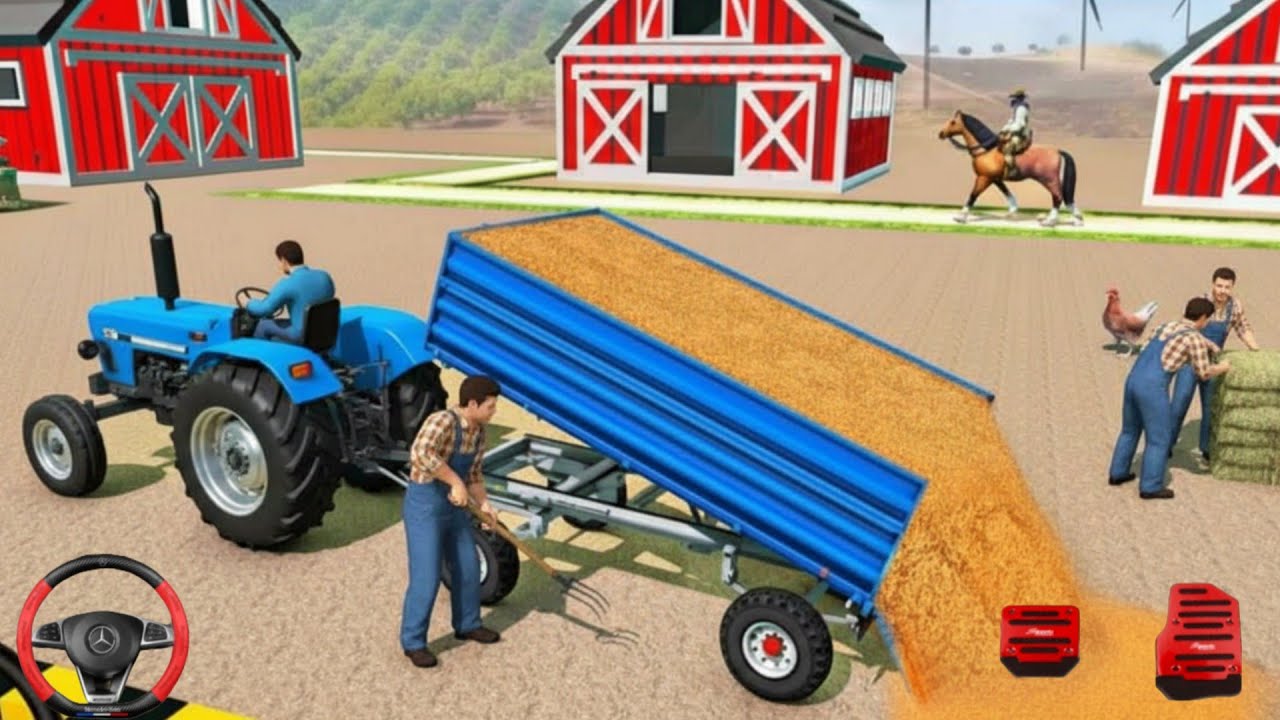 Indian Tractor Farming Games 3D - Tractor Game 2026  Android Gameplay 