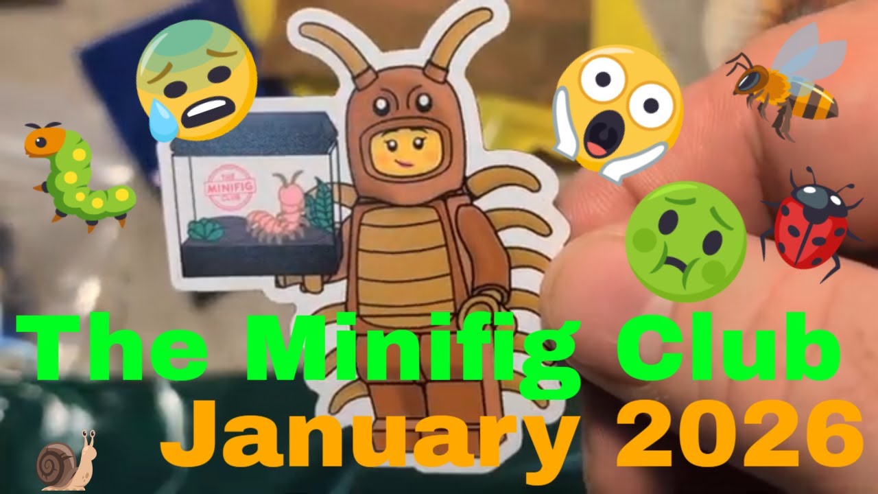 Распаковка от Minifig Club, январь 2026 г.
