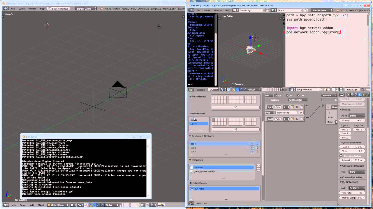 Network Addon V2: [1] Creating a (very) basic game