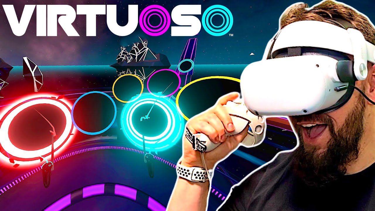 VIRTUOSO VR MUSIC MAKER! Quest 2 and PCVR Mixed Reality