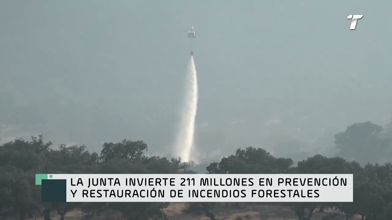 Entre 2024 y 2025, la Junta ha invertido 211 M en prevención y restauración de incendios forestales